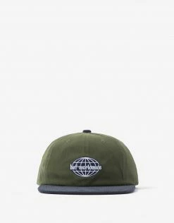 HUF Global Corduroy 6 Panel Cap - Basil