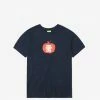 New Arrivals HUF Golden Apple T Shirt - Navy