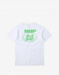 HUF High Note T Shirt - White New Arrivals