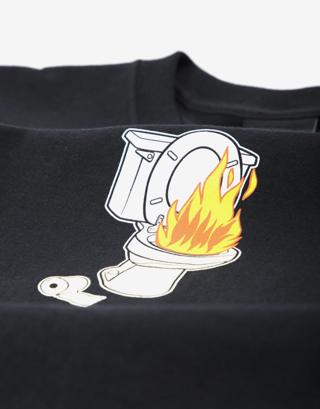 HUF Hot Shit T Shirt - Black 2 HUF Hot Shit T Shirt - Black