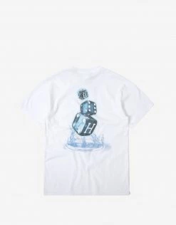 HUF Ice Dice T Shirt - White