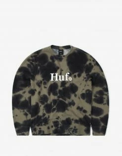 HUF In Bloom Crewneck - Olive