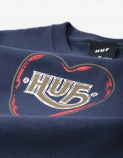 HUF LTD T Shirt - Navy