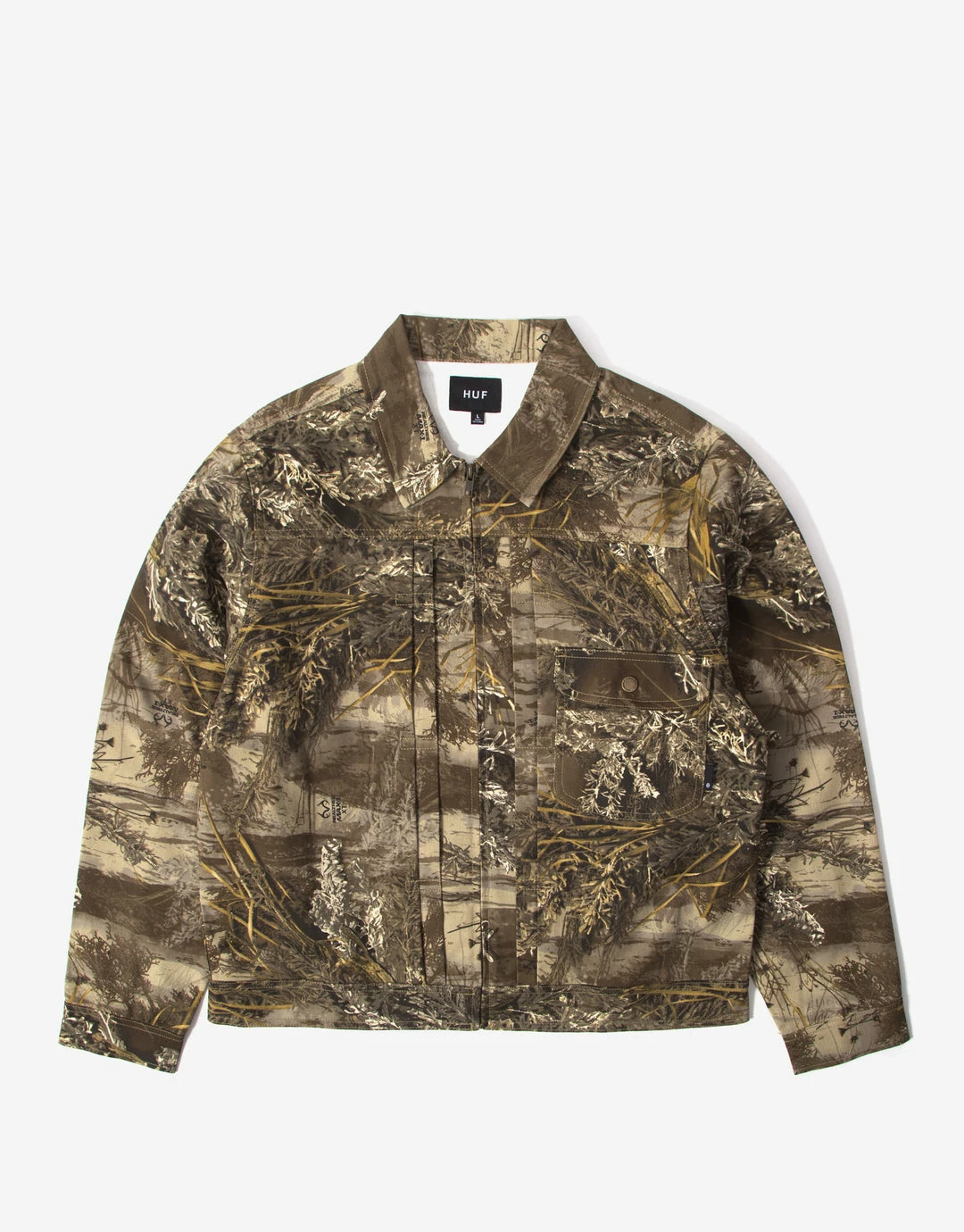 HUF Lincoln Trucker Jacket - Realtree Max 1 HUF Lincoln Trucker Jacket - Realtree Max