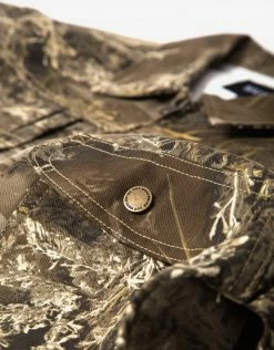 HUF Lincoln Trucker Jacket - Realtree Max 8 HUF Lincoln Trucker Jacket - Realtree Max