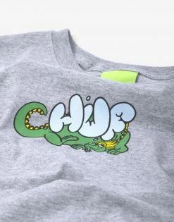 HUF Magic Dragon H T Shirt - Ash New Arrivals