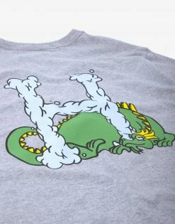 HUF Magic Dragon H T Shirt - Ash New Arrivals