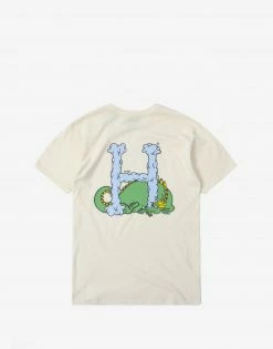 HUF Magic Dragon H T Shirt - Natural