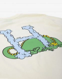 HUF Magic Dragon H T Shirt - Natural