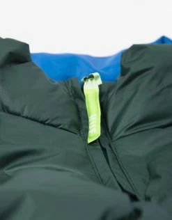 HUF Monogram Puffer Jacket - Dark Green