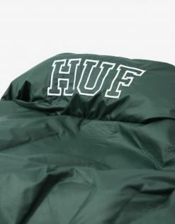 HUF Monogram Puffer Jacket - Dark Green 7 HUF Monogram Puffer Jacket - Dark Green
