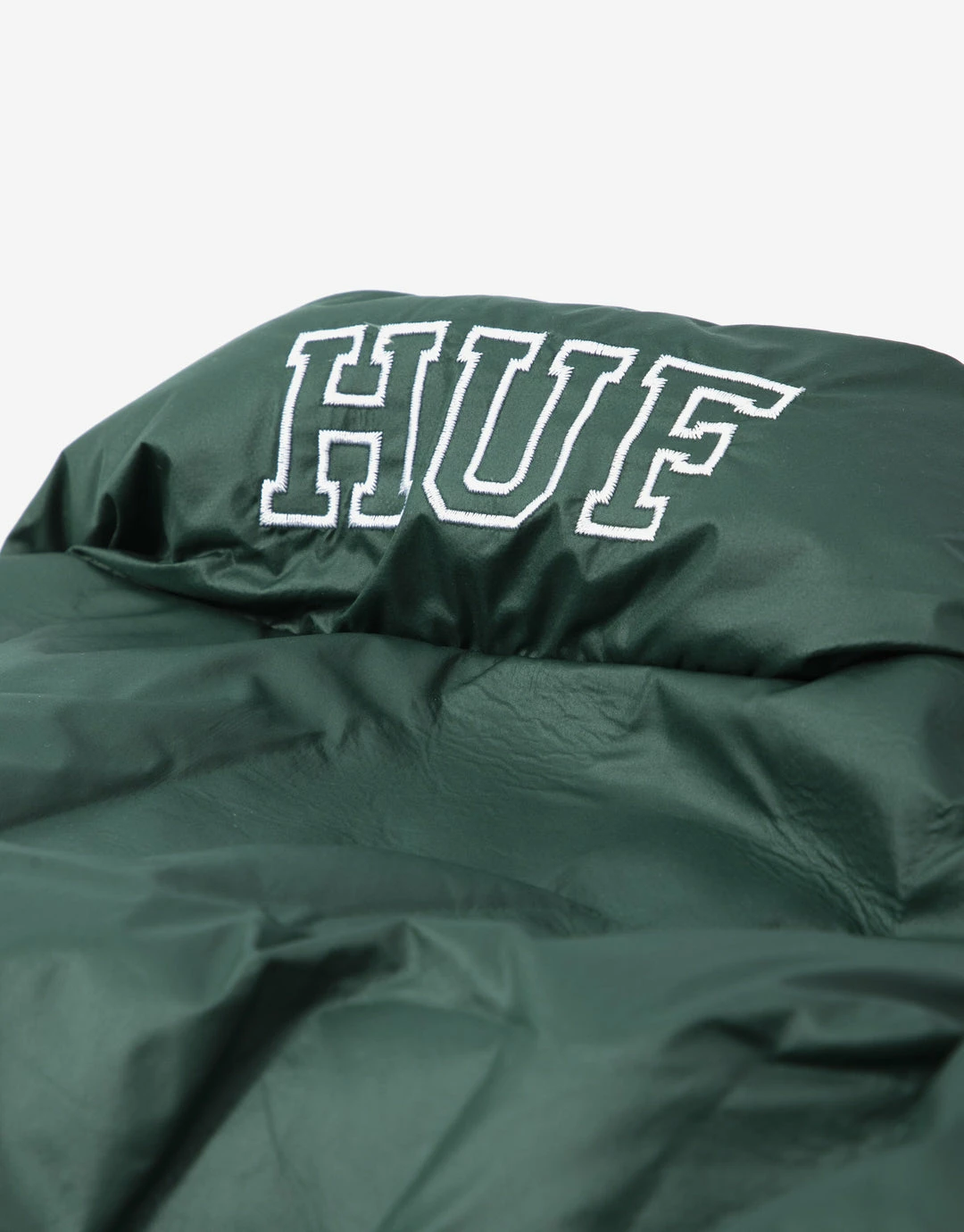 HUF Monogram Puffer Jacket - Dark Green 4 HUF Monogram Puffer Jacket - Dark Green