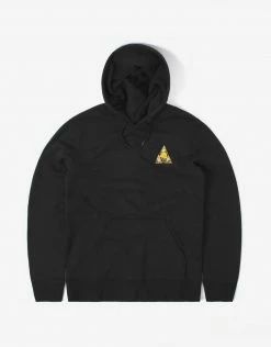 HUF New Dawn Triple Triangle Hoody - Black