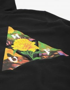 HUF New Dawn Triple Triangle Hoody - Black