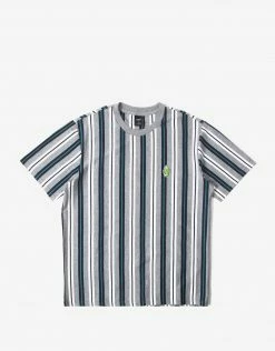 HUF Nikola Knit T Shirt - Grey Heather