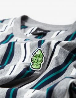 HUF Nikola Knit T Shirt - Grey Heather