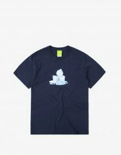 New Arrivals HUF On The Rocks T Shirt - Navy