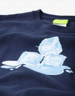 New Arrivals HUF On The Rocks T Shirt - Navy