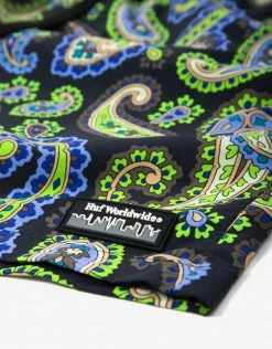 HUF Paisley Easy Short - Black New Arrivals