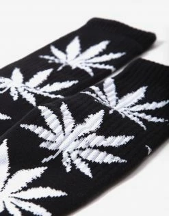 HUF Plantlife Crew Socks - Black