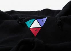 HUF Prism Triple Triangle Hoody - Black