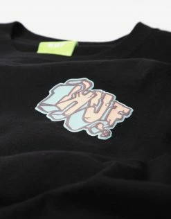 New Arrivals HUF Quake TT T Shirt - Black