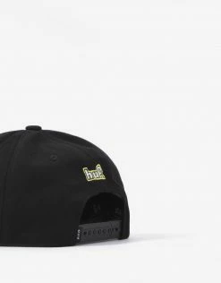 HUF Roasted Unstructured Snapback - Black