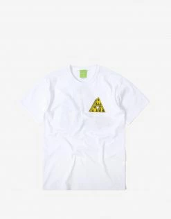 HUF Saturday Morning TT T Shirt - White New Arrivals