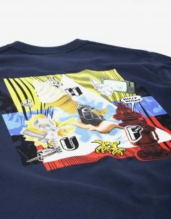 New Arrivals HUF Seeing Things TT T Shirt - Navy 7 New Arrivals HUF Seeing Things TT T Shirt - Navy