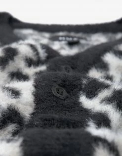 HUF Snow Leopard Cardigan - White