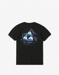 New Arrivals HUF Storm TT T Shirt - Black