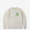 New Arrivals HUF Total Spectrum Long Sleeve T Shirt - Natural