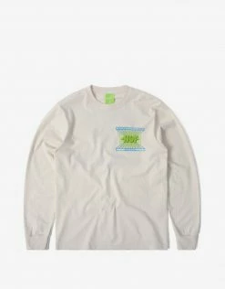 New Arrivals HUF Total Spectrum Long Sleeve T Shirt - Natural