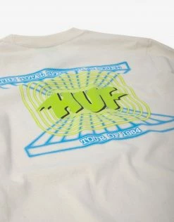 New Arrivals HUF Total Spectrum Long Sleeve T Shirt - Natural 7 New Arrivals HUF Total Spectrum Long Sleeve T Shirt - Natural