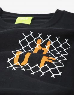 HUF Trespass Triangle T Shirt - Black