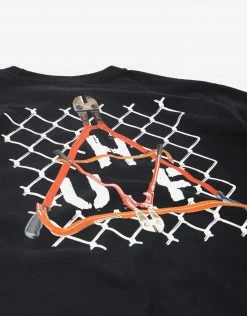 HUF Trespass Triangle T Shirt - Black