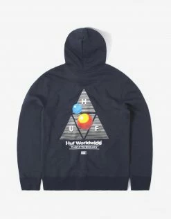 HUF Video Format Hoody - Navy Blazer