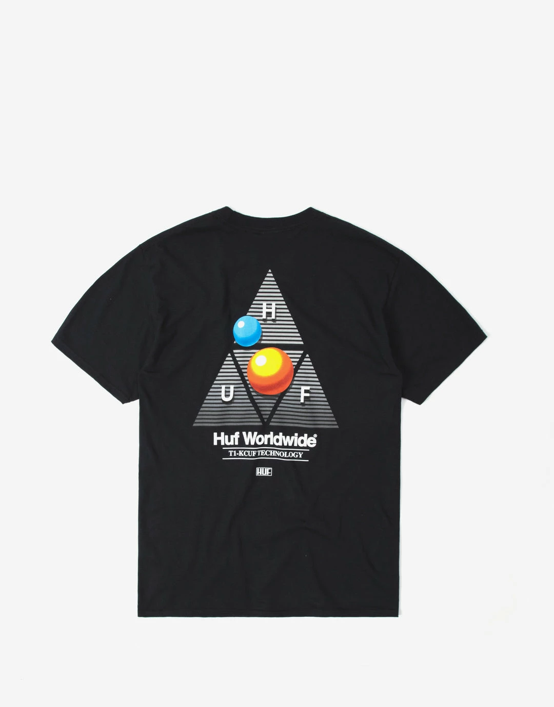 HUF Video Format TT T Shirt - Black 2 HUF Video Format TT T Shirt - Black