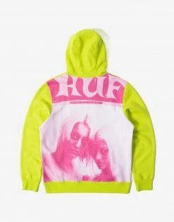 HUF Vivid Pullover Hoody - Bio Lime