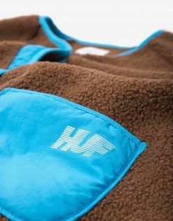 HUF Women's 10K Sherpa Jacket - Dust Brown
