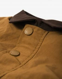 HUF Women's Blocked Windbreaker - Burnt Orange