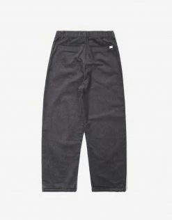 HUF Women's Corduroy Baggie Pant - Blue Graphite Clothing