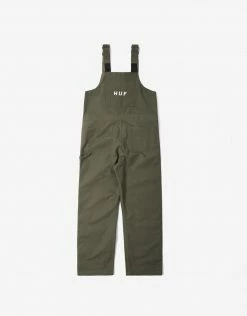 HUF Women's OG Hunting Bib - Green Clothing