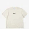 Clothing HUF Women's OG Logo Short Sleeve Relax T-Shirt - Natural