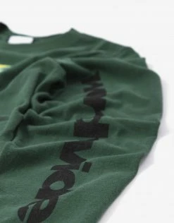 Clothing HUF Women's Psyche Box Longsleeve Crop T-Shirt - Dark Green