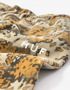 Clothing HUF Women's Contra Fleece Pant - Tan Camo