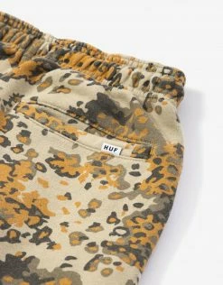 Clothing HUF Women's Contra Fleece Pant - Tan Camo