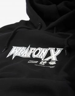 New Arrivals HUF X Marvel Weapon X Hoody - Black