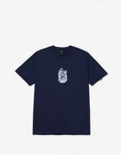 HUF X PBR Crushed Can T Shirt - Navy