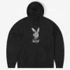HUF X Playboy Rhinestone Hoody - Black